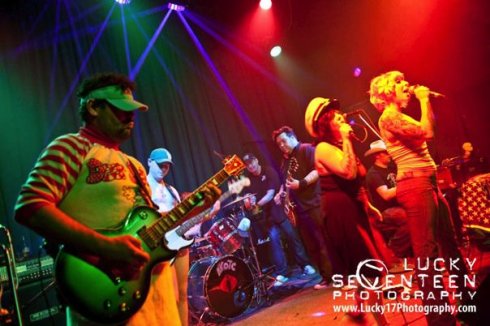 Go Cobras Go! - Mystic Knights of the Cobra at the Uptown, 2/13/10 - Photo by Michelle Lawlor