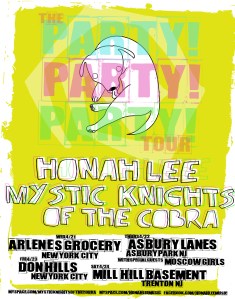 Party! Party! Party! with the Mystic Knights of the Cobra and Honah Lee