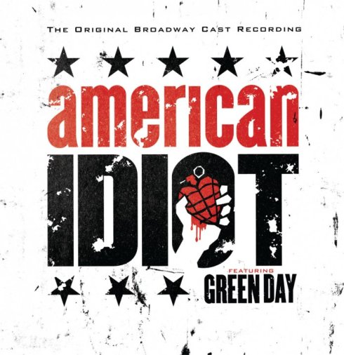 American Idiot on Broadway feat. Green Day cast album cover